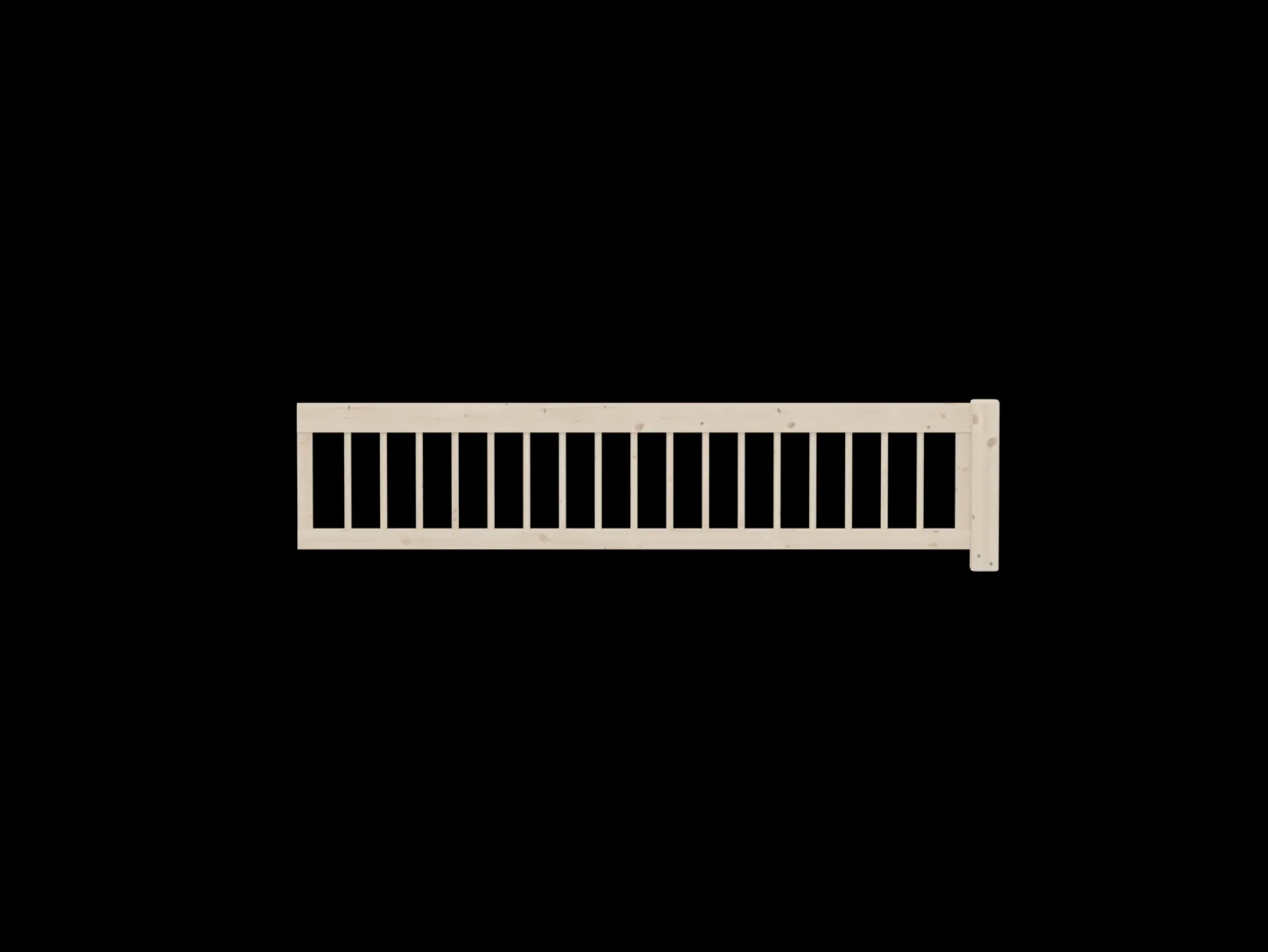 FLEXA CLASSIC 3/4 sengehest, 200 cm Hvidvasketfyrretræ Shop