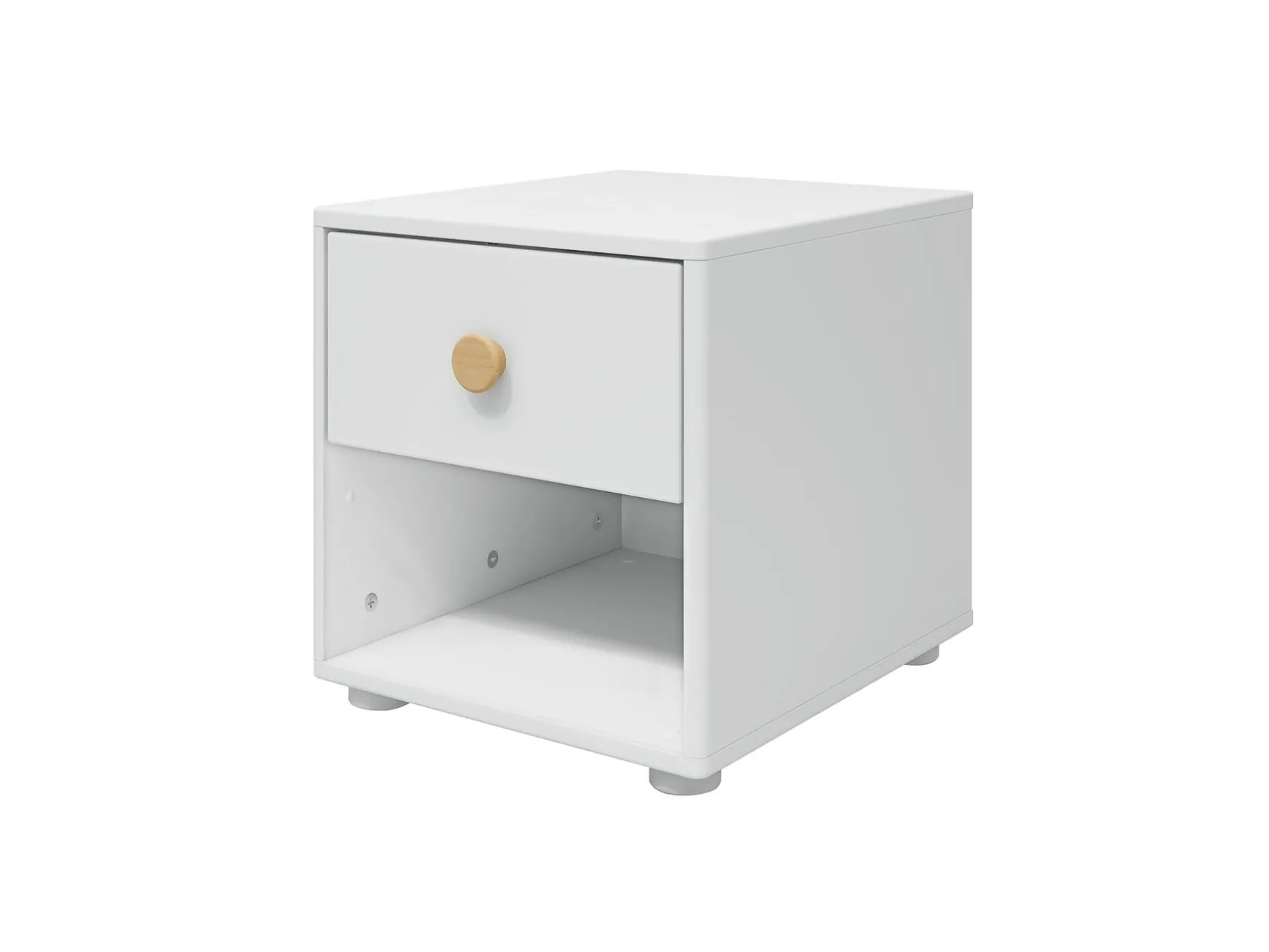 FLEXA Kommode, 1 skuffe White/oak Cheap